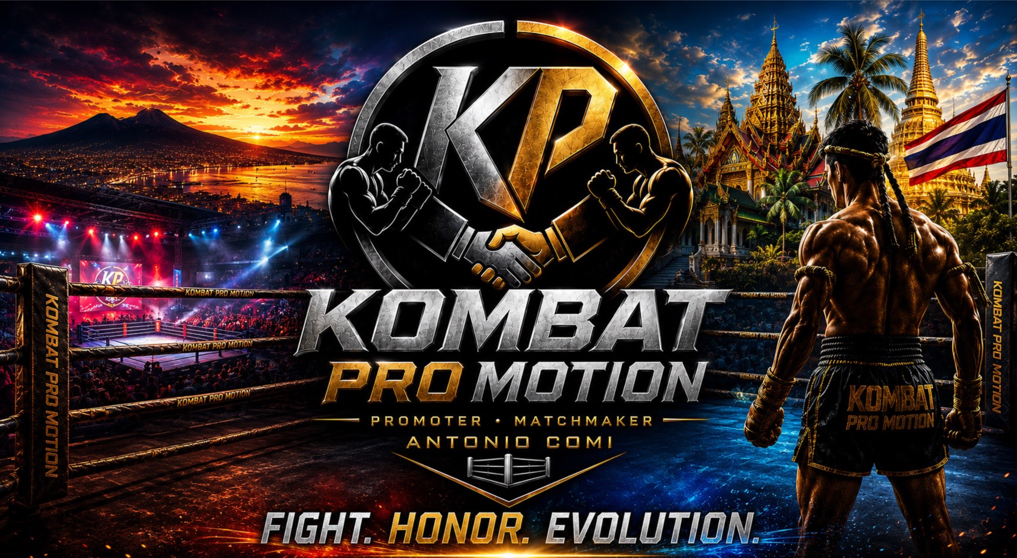 Kombat Promotion Antonio Comi